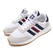 Details About Adidas Originals I 5923 White Burgundy Navy Mens Running Shoes Boost Bd7813