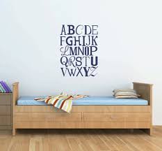 Alphabet Set Removable Wall Decal Abc