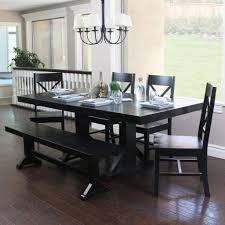 Antique wooden gate leg dining table w drawer folding sides, great space saver. 6 Piece Wood Dining Set Antique Black In High Grade Mdf Solid Wood English Elm