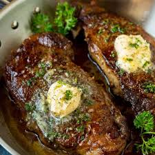 sirloin steak with garlic er
