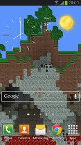minecraft live wallper for android