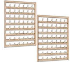 2 Pack Braiding Rack 48 Spool Wall