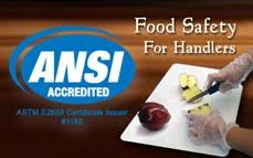 california food safety for handlers