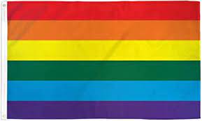 rainbow flag pride banner striped