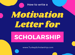 motivation letter for turkey