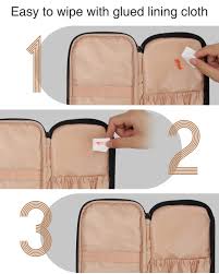 small makeup bag relavel cosmetic bag
