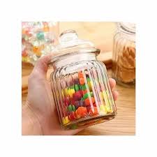 Pop Toughened Glass Candy Jar 350ml