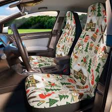 Forest Car Seat Covers Winter