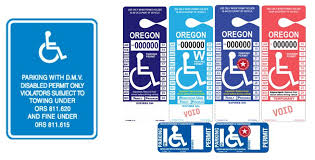 disabled person parking permits