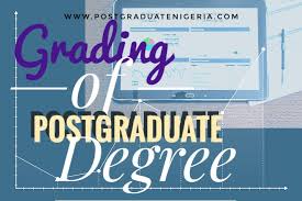 grading system for postgraduate degree