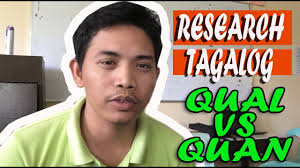 Example papers on qualitative and quantitative subjects may offer insight on what to write. Research Tagalog Qualitative Vs Quantitative Youtube