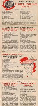 12 vine quaker oats recipes folder