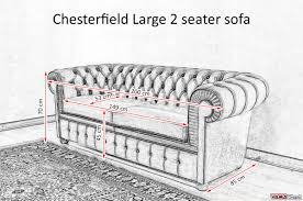 chesterfield 2 maxi seater sofa two