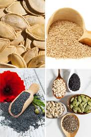Types Of Seeds Healthy Crunchy