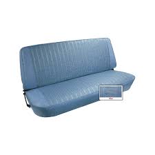 Seat Cover Kit Blue Bench Seat For
