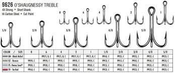 Vmc 4x Strong Saltwater Treble Hook 9626ps 25 Pack