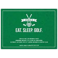 Golf Tournament Invitation Template