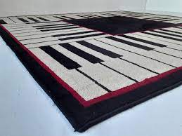 andy warhol 8 x 8 piano keys rug