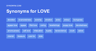 another word for love synonyms antonyms