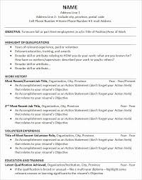 What Is A Chronological Resume Elegant Chronological Resume