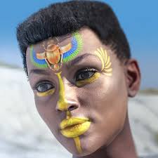 pharaohs makeup face painting for