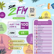 ais sim2fly esim only 6 month