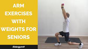 arm exercises with weights for seniors