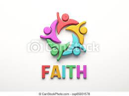 faith people group 3d render