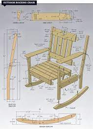 3000 Outdoor Rocking Chair Plans