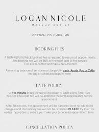 schedule appointment with logan nicole mua