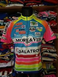 Details About Amore Vita Galatron Nalini Cycling Jersey Size L Shirt Maglia Vintage K438
