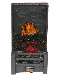 Dolls House Small Glowing Coal Fire
