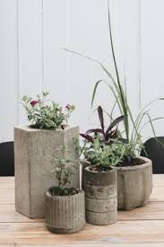 how to make cement pots easily at home