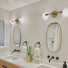 Mobile 2 Light Sconce Round Mirror