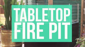 How To Make A Diy Tabletop Fire Pit