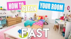 how to clean your room fast you