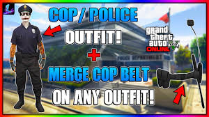 outfit gta 5 police uniform glitch