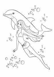 Barbie coloring pages for kids. Free Easy To Print Dolphin Coloring Pages Tulamama