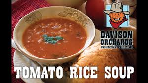 family recipes tomato rice soup