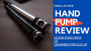 hand pump review crankbrothers klic hv