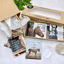 equestrian gifts horse riders tea gift
