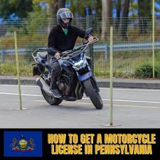 a motorcycle license in pennsylvania