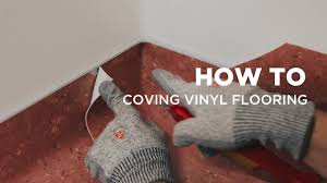 installing vinyl flooring with coving