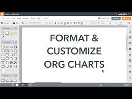 Lucidchart Tutorials Format And Customize Org Charts Youtube