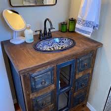 Small Rustic Bathroom Vanity