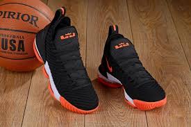 It might even feel like it won't be able to hold up, says lebron james. High Quality Nike Lebron 16 Black Orange White Men S Basketball Shoes James Shoes White Basketball Shoes Nike Lebron Basketball Shoes