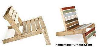 pallet chair diy plans free easy