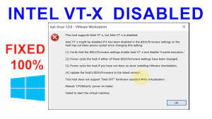 how to enable intel vt x windows 10 to