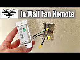 In Wall Ceiling Fan Remote Control