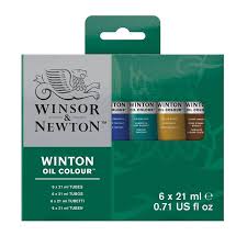 Winton Oil Color Paint Introductory Set
